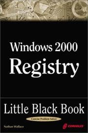 Tapa de Windows 2000 Registry Little Black Book