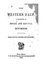 Tapa de The Western Harp: A Collection of Social and Revival Hymns