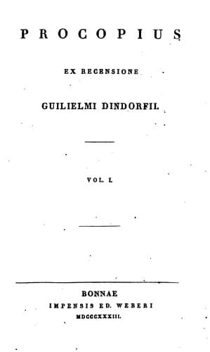 Tapa de Procopius
