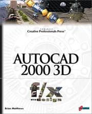 Tapa de AutoCAD 2000 3D f/x and design