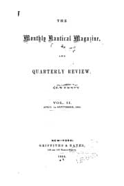 Tapa de Monthly Nautical Magazine, and Quarterly Review