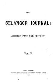 Tapa de The Selangor Journal: Jottings Past and Present