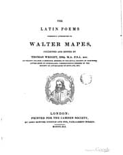 Tapa de The Latin poems commonly attributed to Walter Mapes