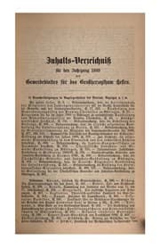 Tapa de Gewerbeblatt für das Grossherzogthum Hessen...