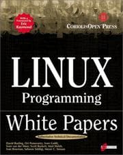 Tapa de Linux programming white papers