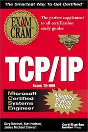 Tapa de MCSE TCP/IP Exam Cram Adaptive Testing Edition: Exam