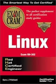 Tapa de RHCE Linux Exam Cram: Exam