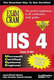 Tapa de MCSE IIS 4 Exam Cram Adaptive Testing Edition: Exam