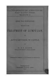 Tapa de Bulletin (United States. Bureau of Animal Industry). no. 111, 1909