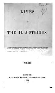 Tapa de Lives of the Illustrious