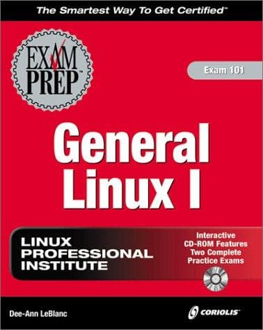 Tapa de General Linux I Exam Prep (Exam: 101)