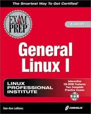 Tapa de General Linux I Exam Prep (Exam: 101)