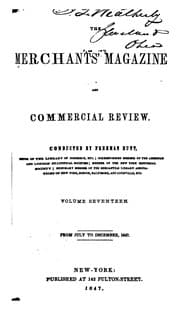 Tapa de The Merchants' Magazine and Commercial Review