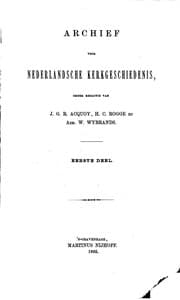 Tapa de Nederlandsch archief voor kerkgeschiedenis