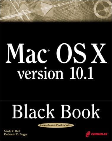 Tapa de Mac OS X Version 10.1 Black Book
