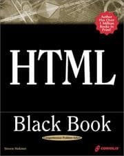 Tapa de HTML Black Book