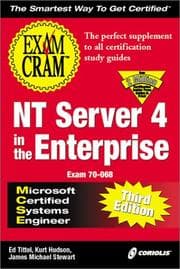 Tapa de MCSE NT Server 4 in the Enterprise Exam Cram, Third Edition (Exam: 70-068)
