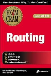 Tapa de CCNP routing exam cram