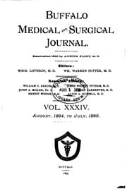 Tapa de Buffalo Medical and Surgical Journal