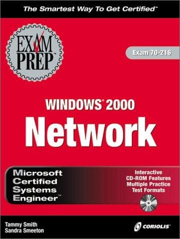 Tapa de MCSE Windows 2000 Network Exam Prep (Exam: 70-216)