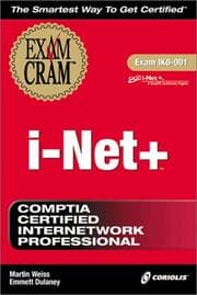Tapa de I-Net+ Exam Cram (Exam: 1KO-001)