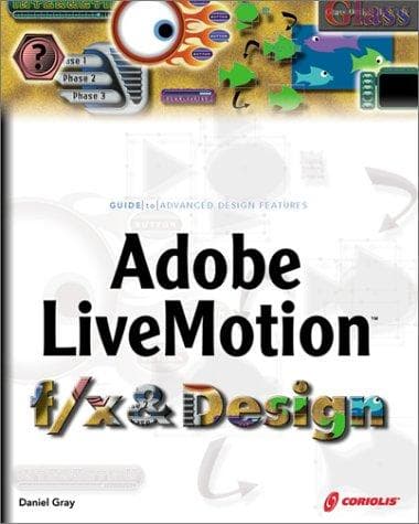 Tapa de Adobe LiveMotion f/x and design