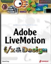 Tapa de Adobe LiveMotion f/x and design