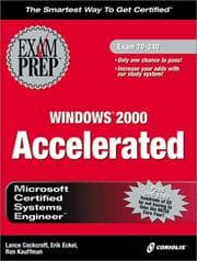 Tapa de MCSE Windows 2000 accelerated exam prep