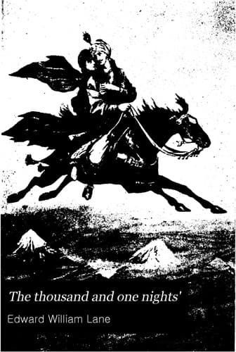 Tapa de The thousand and one nights'