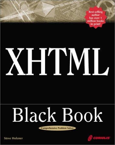 Tapa de XHTML Black Book