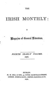 Tapa de The Irish Monthly