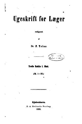 Tapa de Ugeskrift for læger