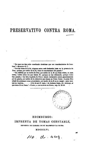Tapa de Preservatio contra Roma