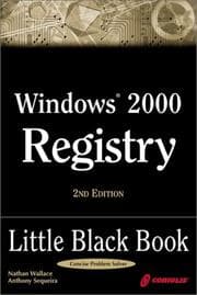 Tapa de Windows 2000 registry