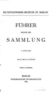 Tapa de Führer durch die Sammlung