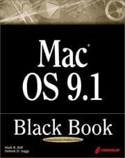 Tapa de Mac OS 9.1 black book