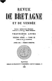 Tapa de Revue de Bretagne et de Vendée