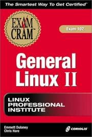 Tapa de LPI general Linux II exam cram