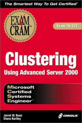 Tapa de MCSE clustering using advanced server 2000