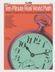 Tapa de Ten-minute real world math