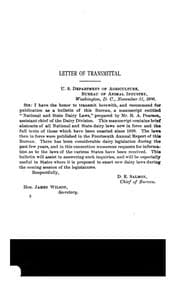 Tapa de Bulletin (United States. Bureau of Animal Industry). no. 111, 1909