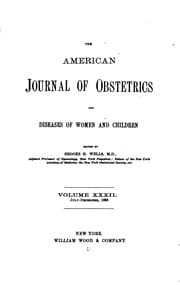 Tapa de The American Journal of Obstetrics and Diseases of Women and Children