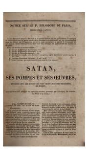 Tapa de Satan, ses pompes et ses oeuvres, ou Discours sur les désordres ordinaires du monde, sapant toutes les vertus et innocentant tous les vices