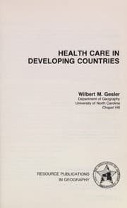 Tapa de Health care in developing countries