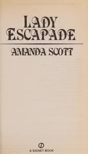 Tapa de Lady Escapade