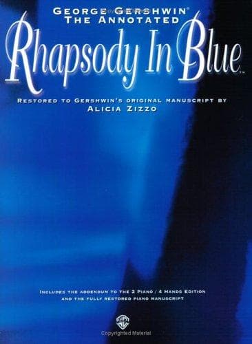 Tapa de The Annotated Rhapsody in Blue