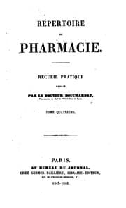 Tapa de Répertoire de pharmacie