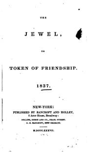 Tapa de The Jewel: Or, Token of Friendship