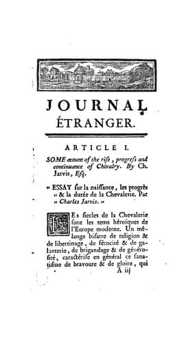 Tapa de Journal étranger