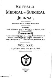 Tapa de Buffalo Medical and Surgical Journal